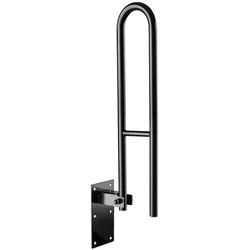 KS Handel 24 Wandstützgriff Klappgriff Stützklappgriff Wandgriff 80 cm SCHWARZ