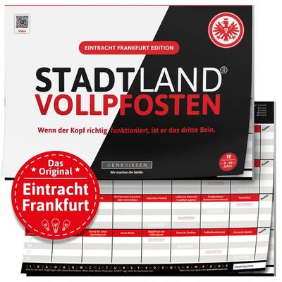 DENKRIESEN - STADT LAND VOLLPFOSTEN® - Eintracht Frankfurt EDITION - 'Wenn der Kopf richtig funktioniert, ist er das dritte Bein.' - A4
