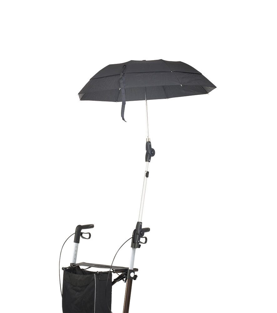 RUSSKA Regenschirm für Rollator schwarz 11448160