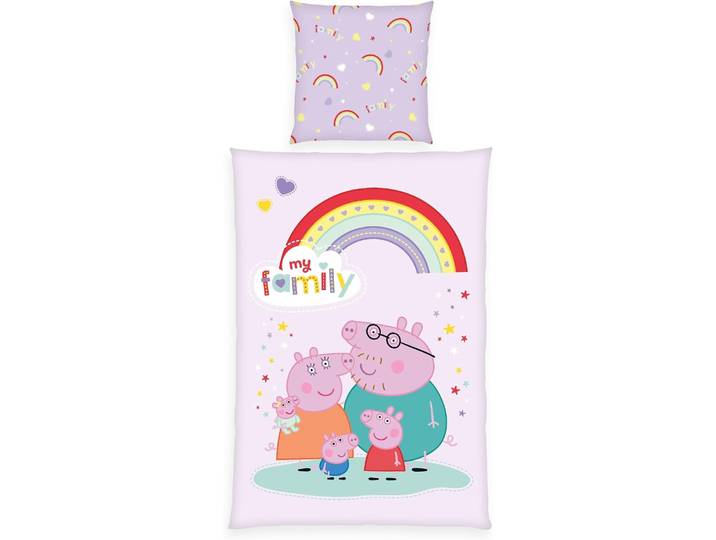 Herding Peppa Pig Beddengoed Set 140x200cm Katoen Renforcé