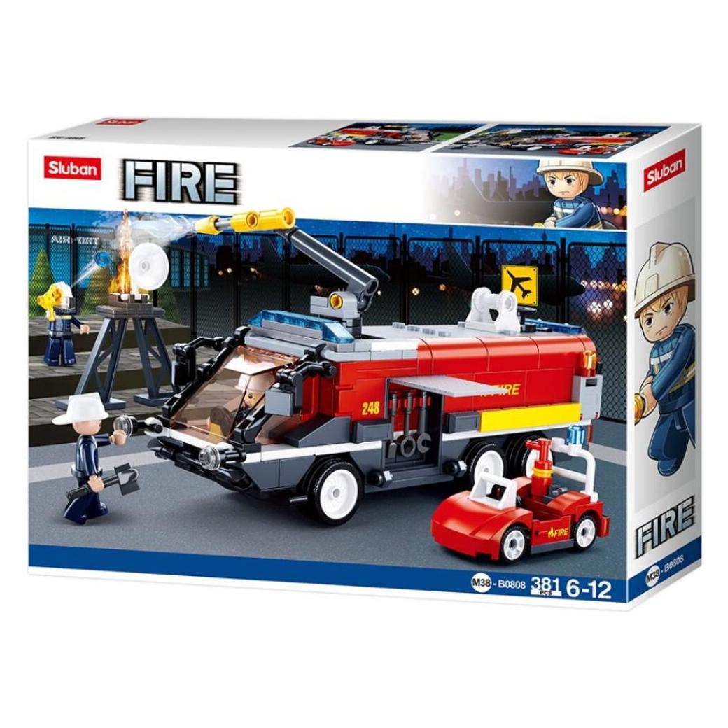 Sluban Flughafen-Feuerwehrwagen (SL95678)