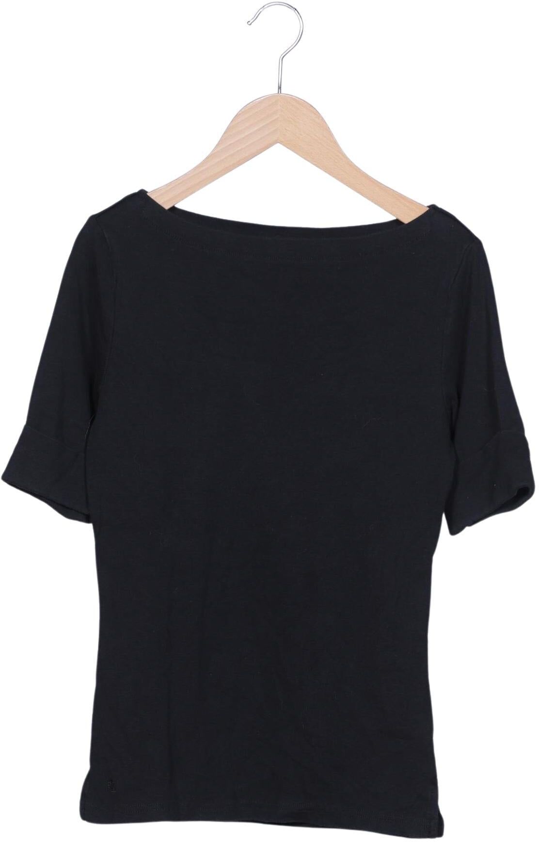 Lauren Ralph Lauren Damen T-Shirt, Schwarz, Gr. M, Baumwolle - Second Hand