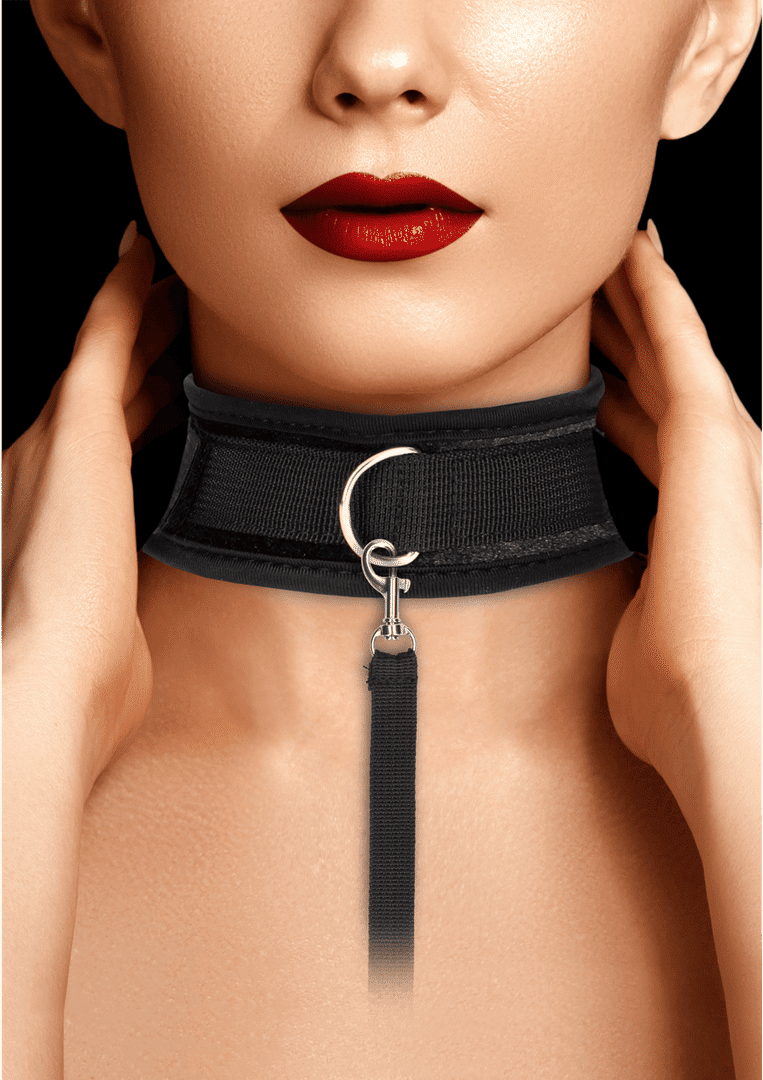 Ouch Collier Velvet avec laisse