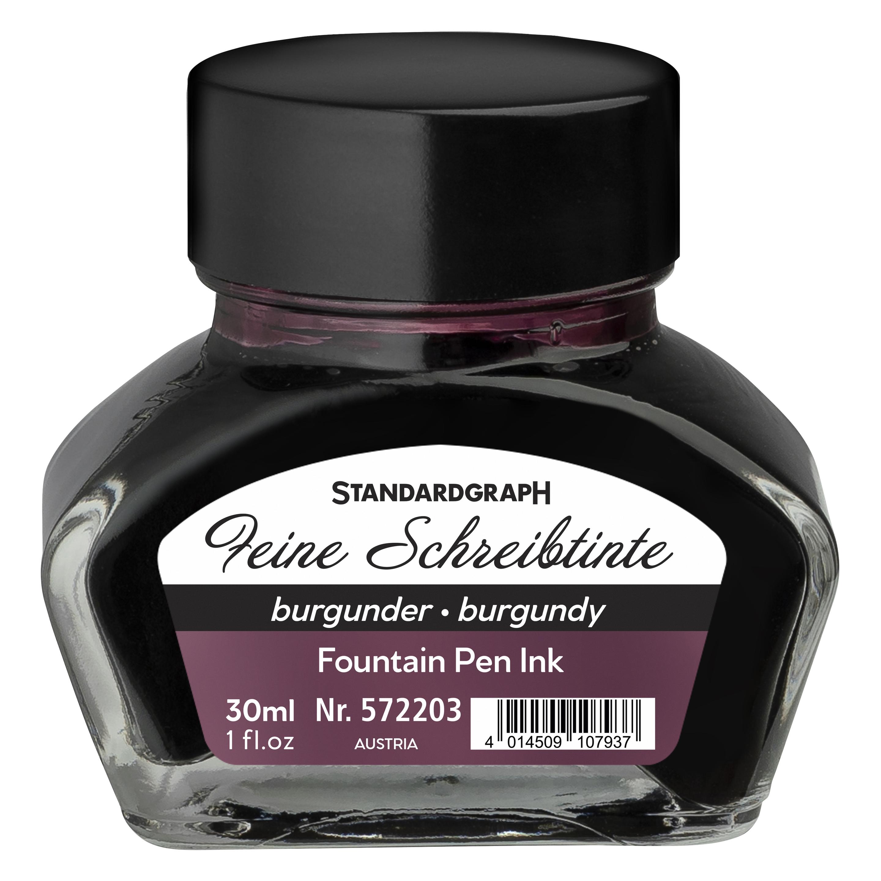 Standardgraph Tinte 30 ml Burgunder (Braun) (572203-SG)