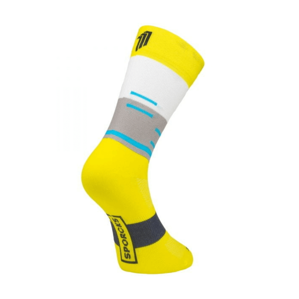 Sporcks Grutenhutten Yellow Cycling Socks, Tamanho XS Unisex