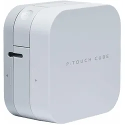 Brother P-Touch Cube PT-P300BT, Beschriftungsgerät, Weiss