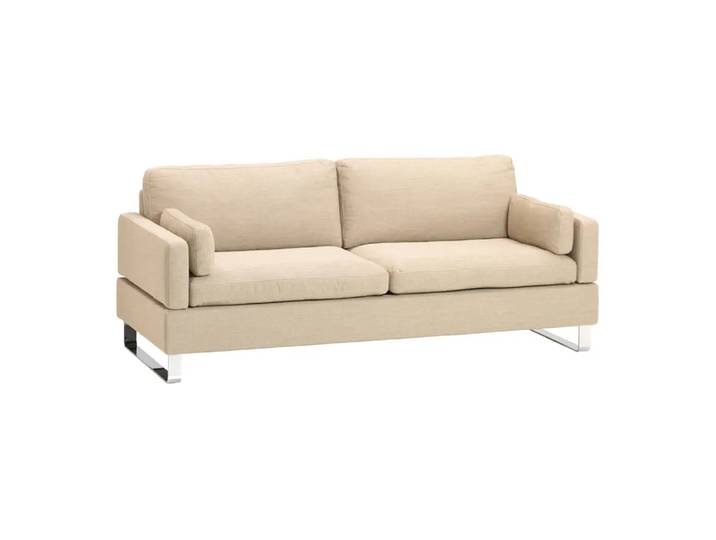 Einzelsofa Alba, Brühl, beige, Textil