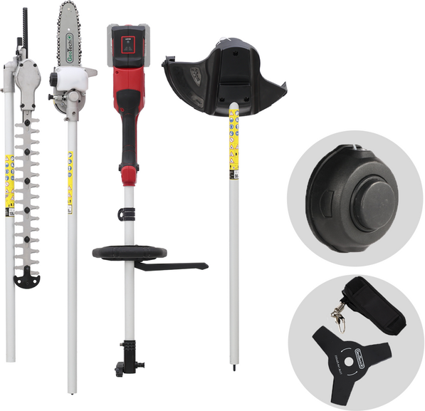GeoTech X-Line MT-40V - Débroussailleuse multifonction sans fil - 40 V - SANS BATTERIE NI CHARGEUR