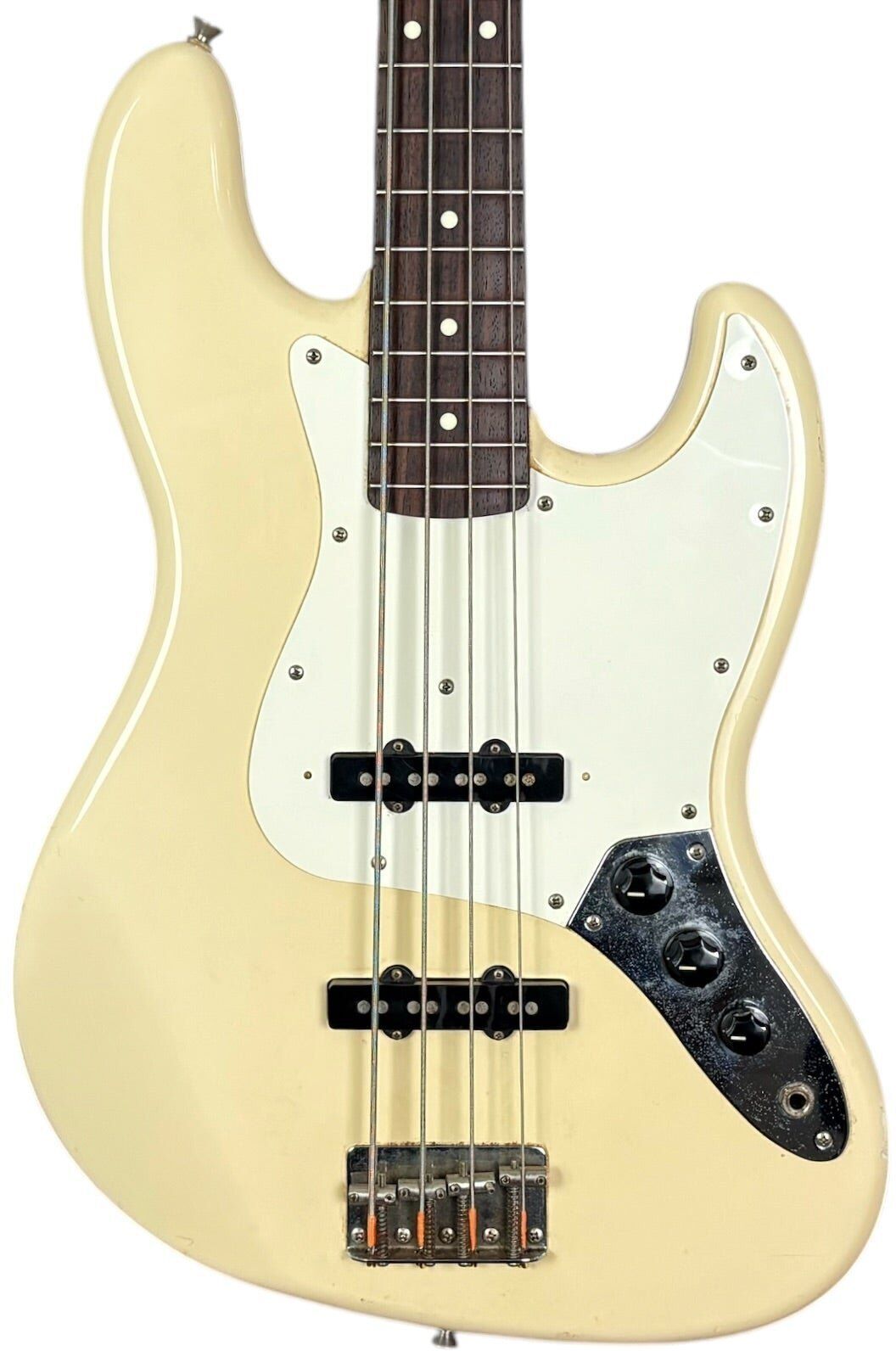 Fender Japan JB-40 Jazz Bass 1993-1994   Blanc vintage - Refurbished