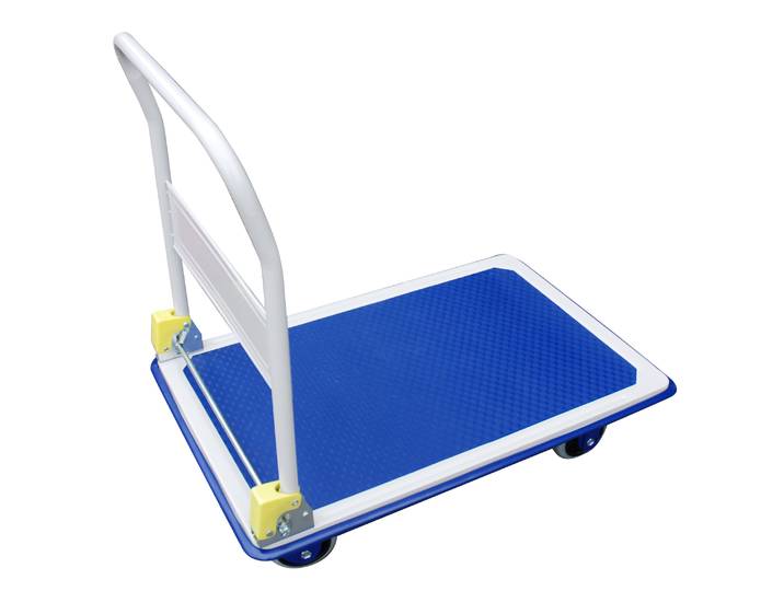 Safetool Chariot pliant silencieux - 300 kg, bleu
