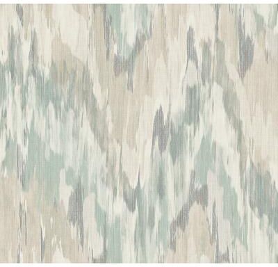Seabrook Designs Bowdon Watercolor Stringcloth Unpasted Wallpaper