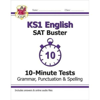KS1 English SAT Buster 10-Minute Tests: Grammar, Punctuation & Spelling, Taschenbuch von Cgp Books, CGP Books, 978-1-78294-706-6