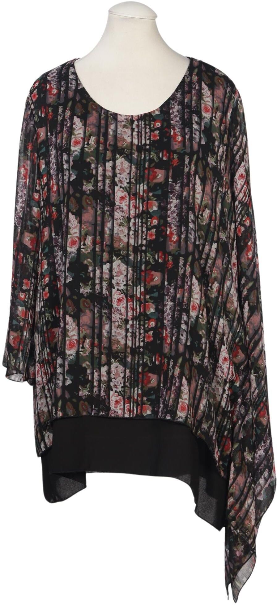 Kriss Trading Sweden Damen Bluse, Mehrfarbig, Gr. S, Synthetik - Second Hand