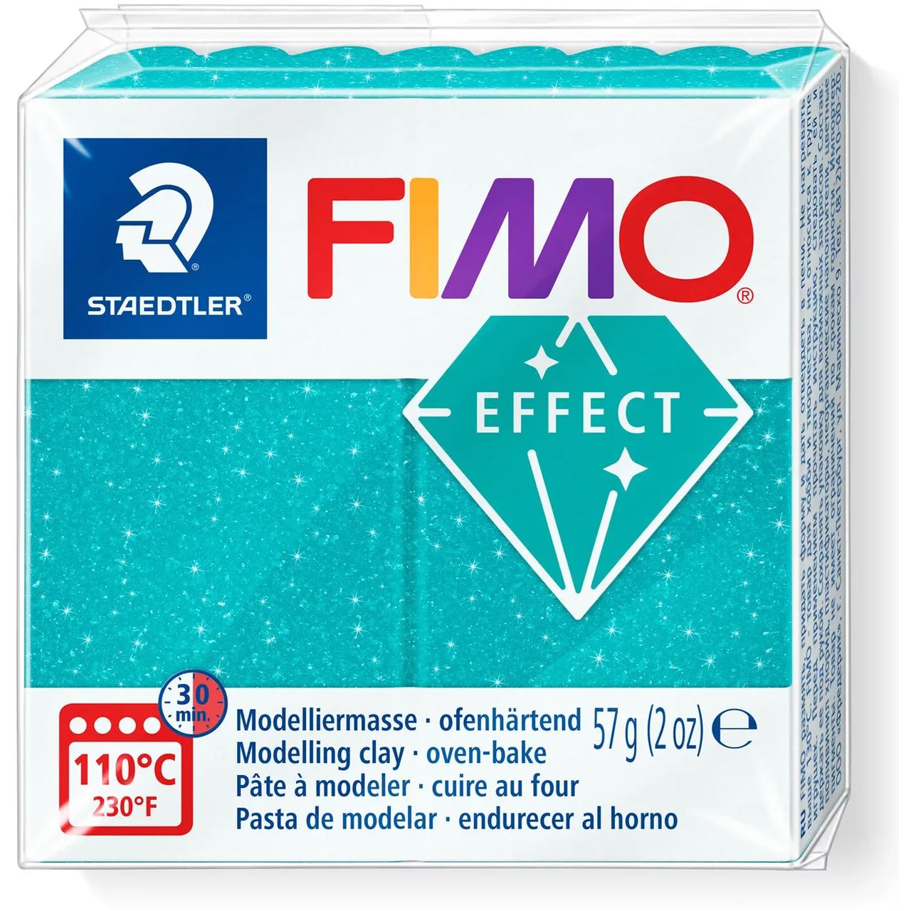 Fimo Mod.masse Effect 57g Galaxy türkis retail