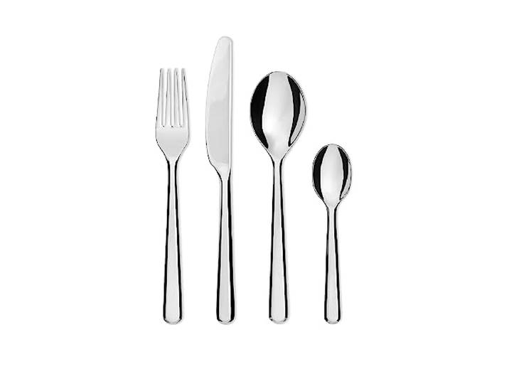 Alessi BG02S24 Amici Besteckset 24-teilig,Edelstahl 18/10