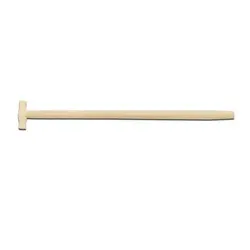 Spatenstiel T Esche 900/41mm gerade mit Konus - natur