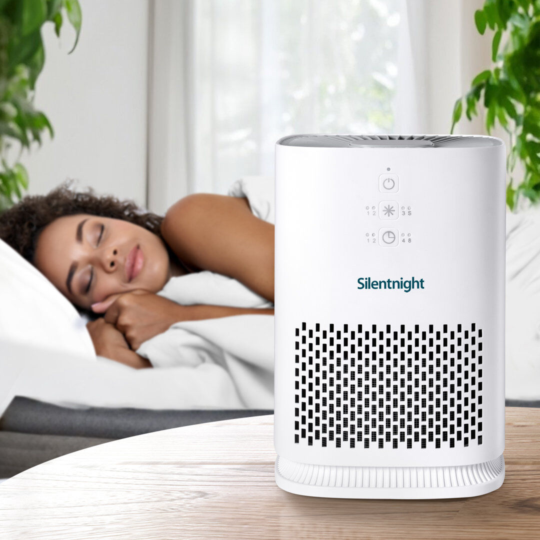 Silentnight Airmax 800 Air Purifier White 23.5cm H X 16cm W X 16cm D