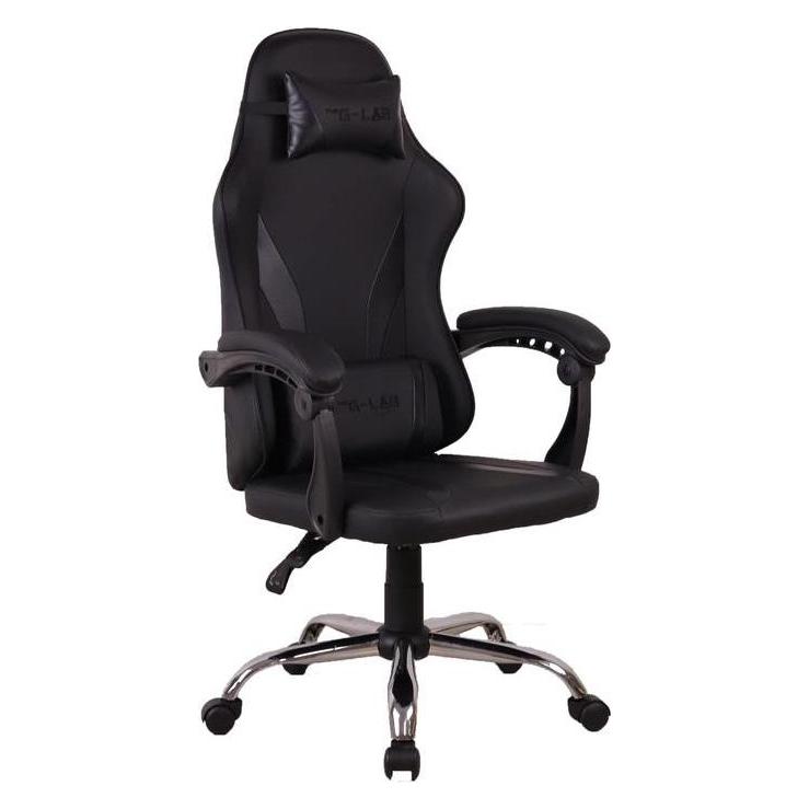 The G-Lab K-Seat Neon - Noir/Simili-cuir/1D (PERGLAKS-NEON-BLACK)
