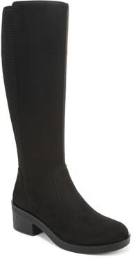 Women's Optimum Tall Boot by LifeStride in Black Fabric (Size 5 1/2 M)