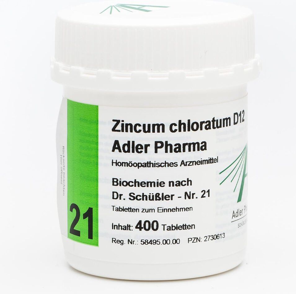 Biochemie Adler 21 Zincum chlor.D12 Adl.p. Tabletten