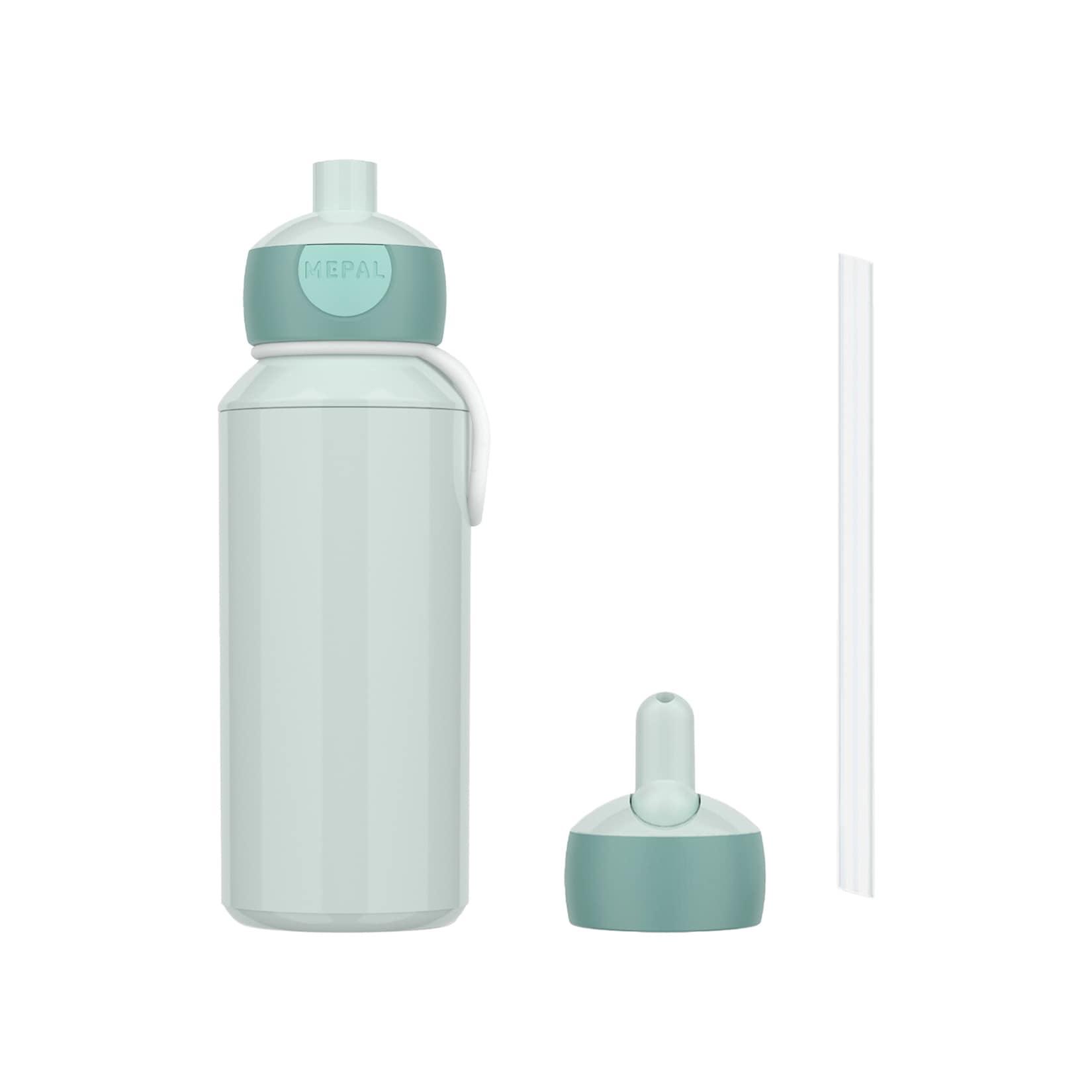 Mepal Pop-Up Trinkflasche + Flip-Up Ersatzdeckel Campus 400 ml