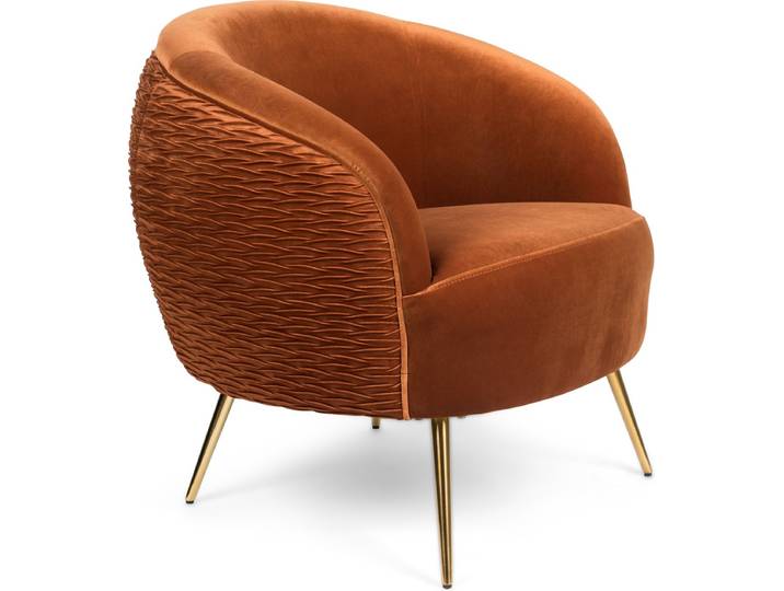 Bold Monkey So Curvy fauteuil oranje