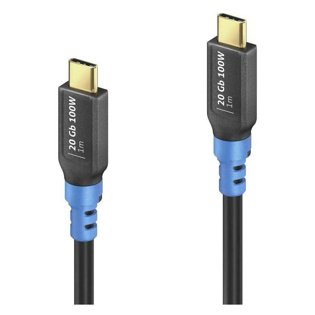 Purelink USB-C>C Kabel 0,3m (0.30 m, USB 4, 100 W) (FI-U400-003)