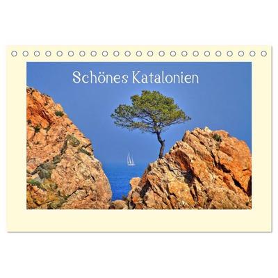 Schönes Katalonien (Tischkalender 2027 DIN A5 quer), CALVENDO Monatskalender