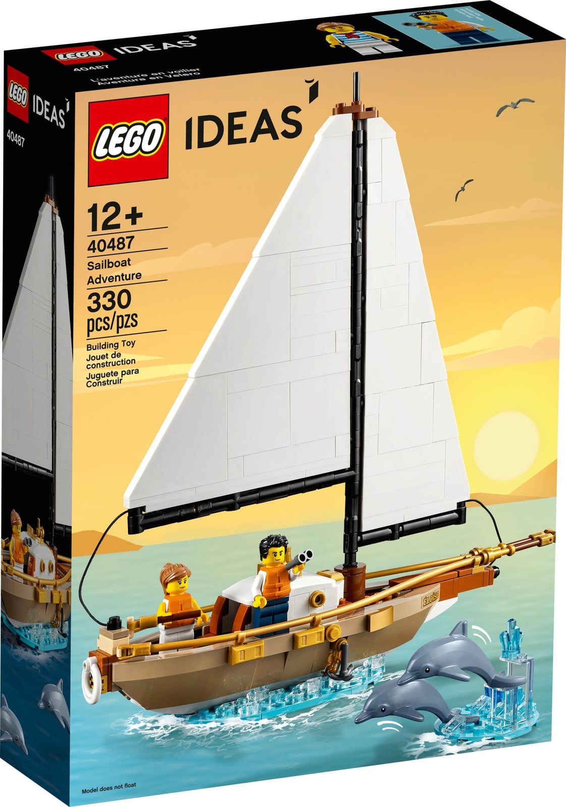 LEGO 40487 Droomvakantie op een zeilboot