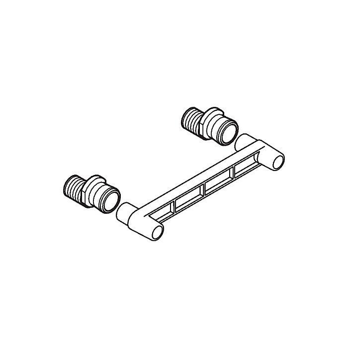 hansgrohe S-Anschlüsse Axor Arco chrom 94136000