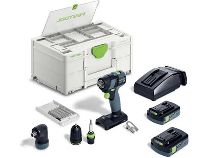 Festool TXS 18 C 3\,0-Set Accu Schroefboormachine 18V 3.0Ah in Systainer - 576896