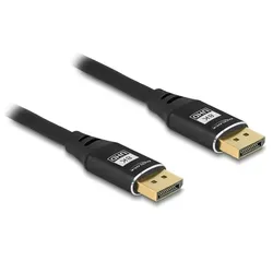 DeLOCK DisplayPort Kabel 8K 60 Hz 3 m schwarz Metall