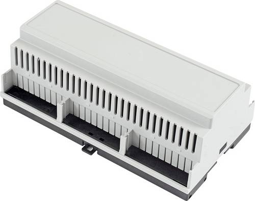 Hammond Electronics Hutschienen-Gehäuse 90 x 158 x 58 Polycarbonat Lichtgrau 1St.