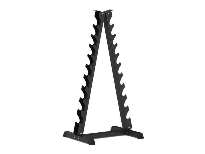Hantelständer für Kurzhanteln ROCK Chrom 1-10 kg