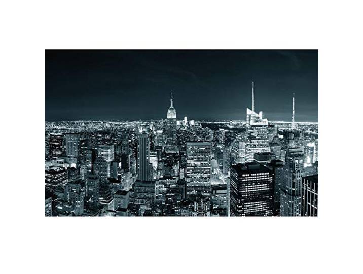 Adzif.biz Le sticker de decoration - New York - Dimensions 90 x 55 cm / 900 x 550 mm - Sticker Adhésif de Décoration pour Table Basse IKEA Modèle Lack