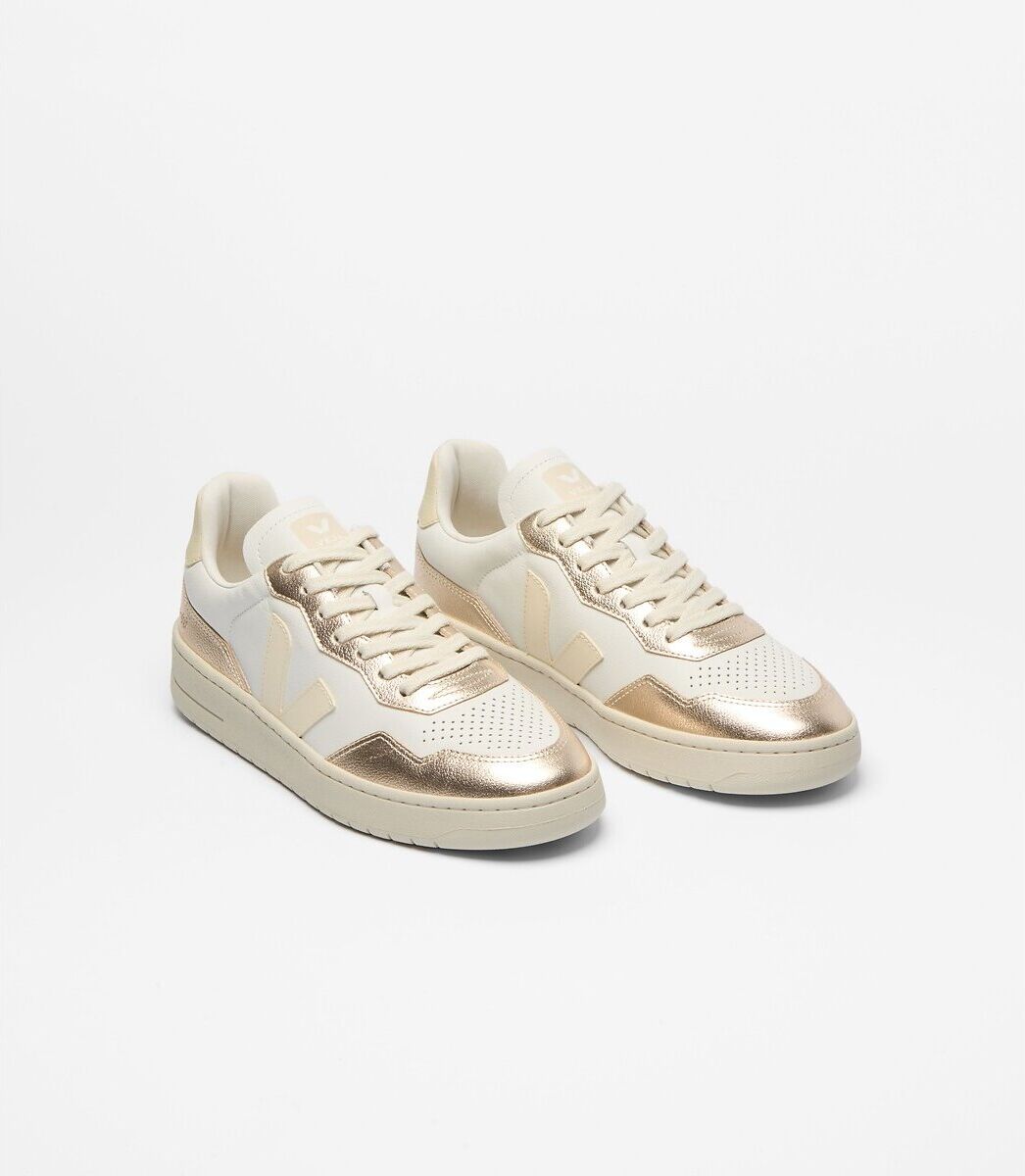 VEJA Baskets en cuir V-90