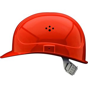 Voss-Helme Schutzhelm INAP-Master-6, 11402005, EN 397, mit 6-Punkt-System, Größe 51-64, neonorange