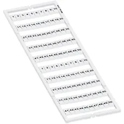 WAGO WMB-Bezeichnungssystem W:1-50 je(2x) 793-5566