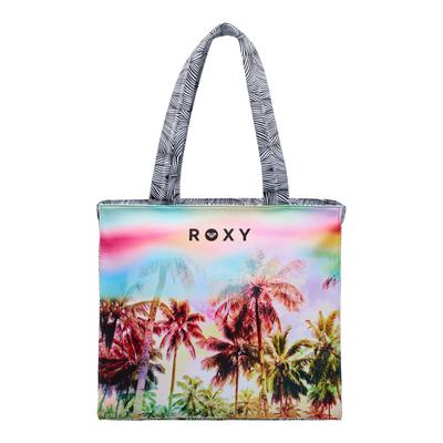 Strandtasche ROXY "Pro Surf", Damen, bunt (cloud dancer super surfer), Obermaterial: 100% Neopren., Taschen Strandtasche