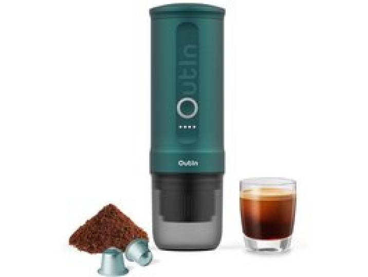 Outin Machine à expresso portable sarcelle dété - otem-01-teal
