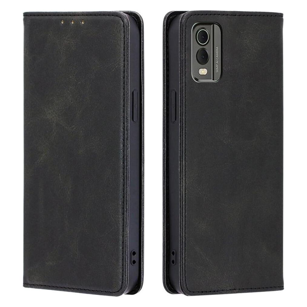 Cover-Discount Nokia C32 - Stand Flip Case Hülle schwarz (Nokia C32) (660139502A)