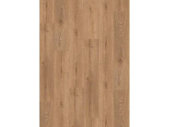 Vinylboden SPC 5mm Breitdiele inkl. Trittschall, Eichefarben, Kunststoff, 23x122x0.5 cm, Europäischer Sicherheitsstandard, pflegeleicht, widerstandsfähig, abriebbeständig, schwer entflammbar, wasserfeste Trägerplatte, feuchtraumgeeignet, stuhlrollengeeignet, mit Trittschalldämmung, Teppiche und Böden, Bodenbeläge, Vinylböden