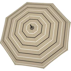 Fiber Flex Long Automatischer Regenschirm, beige