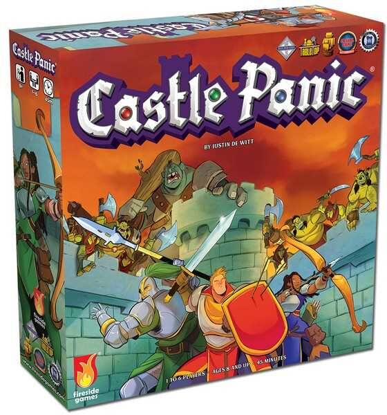 Castle Panic 2nd Edition Cooperative Board Game for 1 to 6 Players from Fireside Games