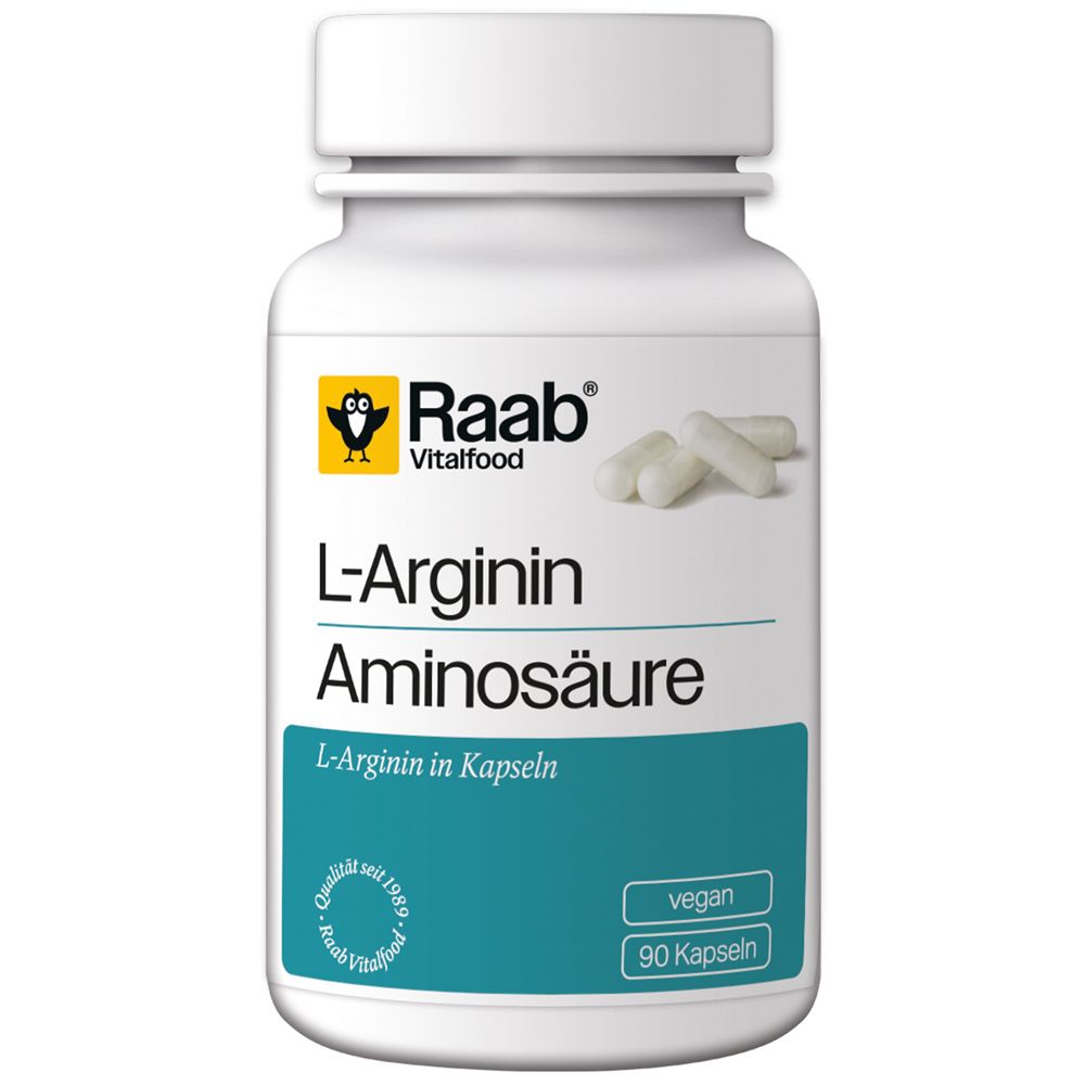 Raab Vitalfood L-Arginin Kapseln 90 St