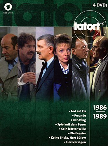 Karin Anselm - Tatort Klassiker - 80er Box 3 (1986-1989) [4 DVDs] - Preis vom 11.10.2026 03:10:56 h