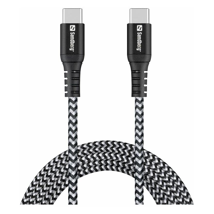 Sandberg Survivor USB-C Cable 2M 100W (2 m, USB 2.0, 100 W) (441-67)