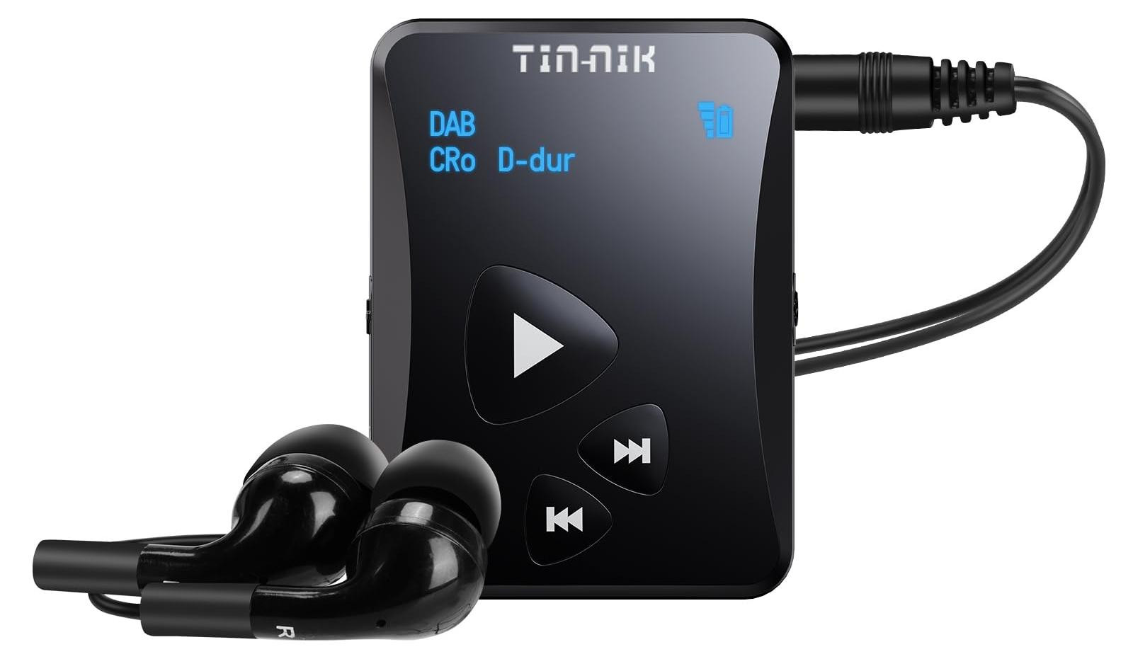 Selius DAB-398S Draagbare DAB/DAB+/FM-radio met OLED-display en oplaadbare batterij