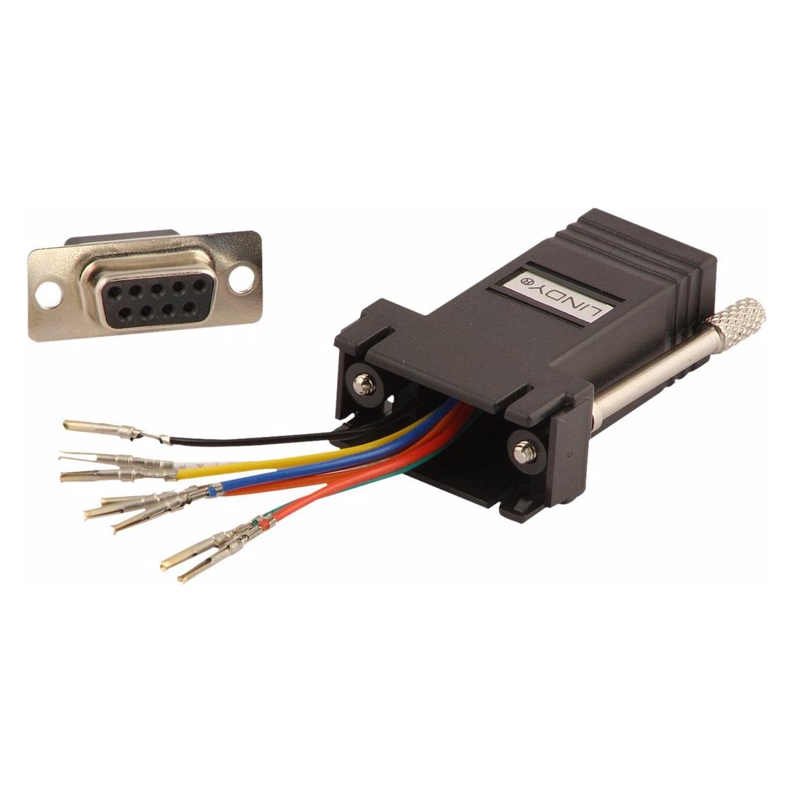 Lindy Modular Sys 9pin F to RJ-45 (70247)