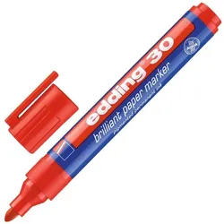 Edding Permanent-Marker »30« rot